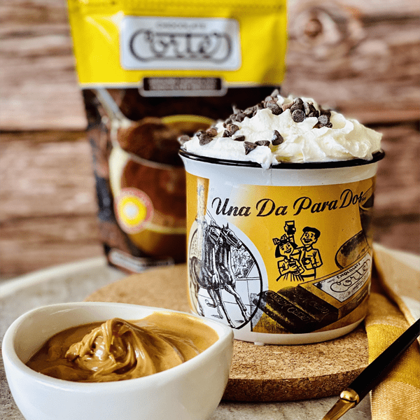 Peanut Butter Hot Chocolate - Chocolate Cortés