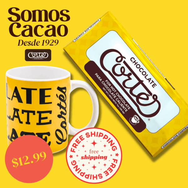 Bundle Taza y Barra Cortés con Free Shipping